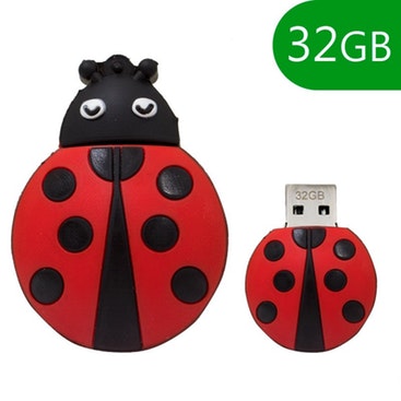 Cool Pen Drive USB x32 GB Silicona Mariquita