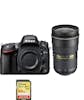 Nikon NIKON D610 + AF-S 24-70MM F2.8G ED + Tarjeta SD de