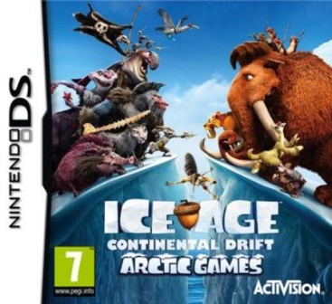 Nds Ice Age 4 de los continentes la juegos en el nintendo