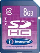 Integral SDHC 8GB Class 4