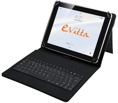 Evitta Funda para tablet universal con teclado 10"