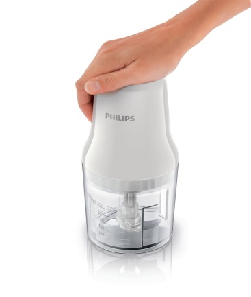 Philips Picadora philips hr1393/00 450w,recipiente 0.7l,