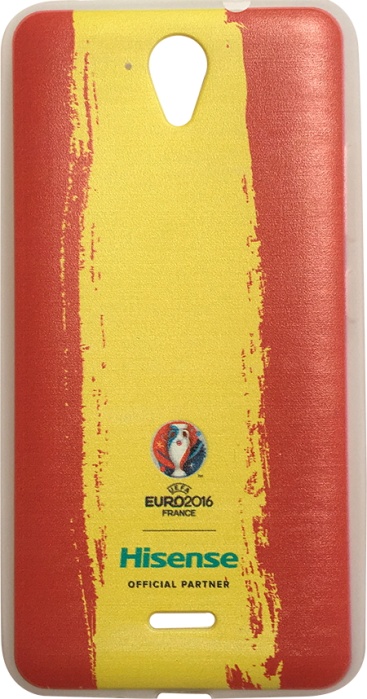 ME! Carcasa TPU para Hisense F20 Eurocopa