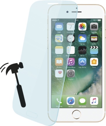 ME! Protector de vidrio templado para iPhone 7