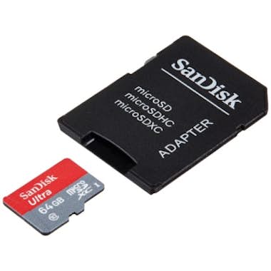 SanDisk Tarjeta MicroSD 64GB clase 10