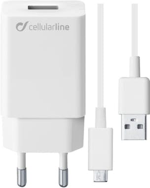 Cellularline Kit cargador de red MicroUSB 10W
