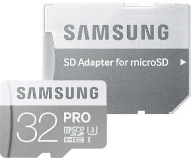 Samsung PRO 32GB MicroSDHC con adaptador