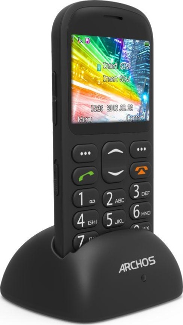 Archos Archos Senior phone 92g Negro Teléfono para person