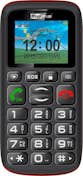 maxcom MaxCom MM428 1.8"" 78g Negro, Rojo Teléfono para p