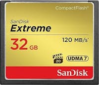 SanDisk Sandisk 32GB Extreme 32GB CompactFlash memoria fla