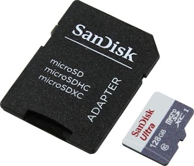 SanDisk Sandisk Ultra MicroSDXC 128GB UHS-I + SD Adapter 1