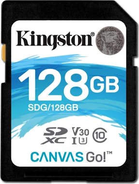Kingston Kingston Technology Canvas Go! 128GB SDXC UHS-I Cl