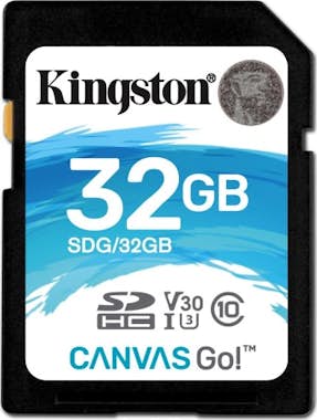 Kingston Kingston Technology Canvas Go! 32GB SDHC UHS-I Cla