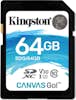Kingston Kingston Technology Canvas Go! 64GB SDXC UHS-I Cla