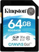 Kingston Kingston Technology Canvas Go! 64GB SDXC UHS-I Cla
