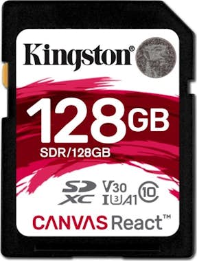 Kingston Kingston Technology SD Canvas React 128GB SDXC UHS