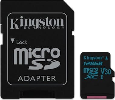 Kingston Kingston Technology Canvas Go! 128GB MicroSDXC UHS