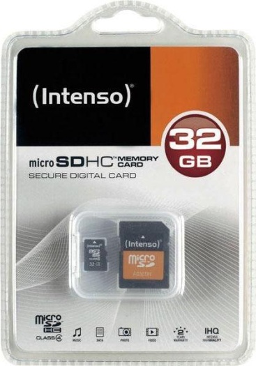 Intenso Intenso MicroSDHC 32GB 32GB MicroSDHC Clase 4 memo