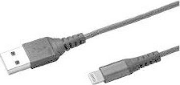 Celly USBLIGHTNYLBK 1m USB-A Lightning Negro cable