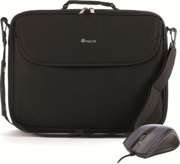 NGS Bureau Kit 16"" Bandolera Negro