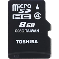 Toshiba 8GB microSDHC Class 4 8GB MicroSDHC Clase