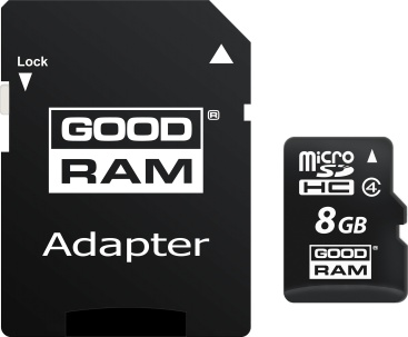 GOODRAM Goodram M40A 8GB MicroSDHC UHS-I Clase 4 memoria f