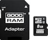 GOODRAM Goodram M40A 8GB MicroSDHC UHS-I Clase 4 memoria f