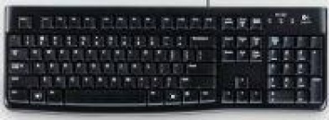 Logitech Logitech K120 USB AZERTY Francés Negro