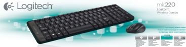 Logitech Logitech MK220 RF inalámbrico QWERTY Internacional