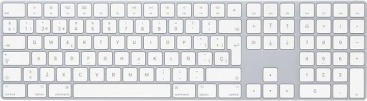 Apple Magic Bluetooth QWERTY Español Blanco