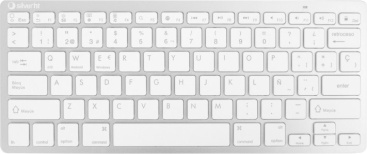 Silver HT SilverHT 19386 Bluetooth QWERTY Español Plata, Bla