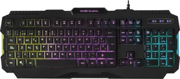 Mars Gaming MRK0 USB QWERTY Inglés Negro teclado