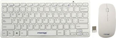 Primux Primux CW100 RF inalámbrico QWERTY Blanco teclado