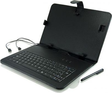 3GO CSGT12 9.7"" Libro Negro funda para tablet