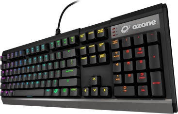 Ozone Teclado Strike X30 RGB Rojo