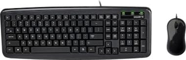 Gigabyte Gigabyte KM5300-SP USB QWERTY Inglés Negro teclado
