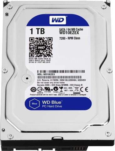 Western Digital Blue Unidad de disco duro 1000GB S