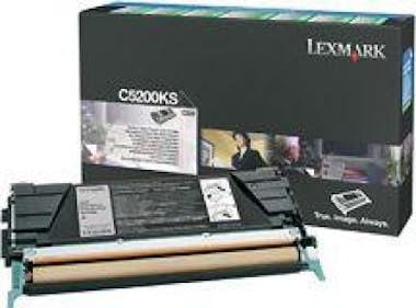 Lexmark Lexmark C5200KS Cartucho de tóner 1500páginas Negr
