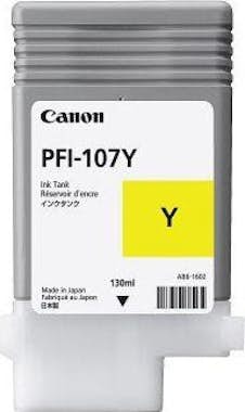 Canon Canon PFI-107Y Amarillo cartucho de tinta