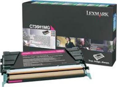 Lexmark Lexmark C736H1MG Cartucho de tóner 10000páginas Ma