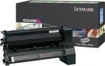 Lexmark Lexmark 15G042M Cartucho de tóner 15000páginas Mag