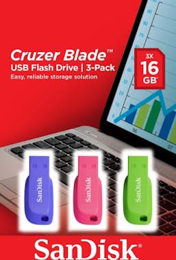 SanDisk Sandisk Cruzer Blade 16GB 16GB USB 2.0 Capacity Az