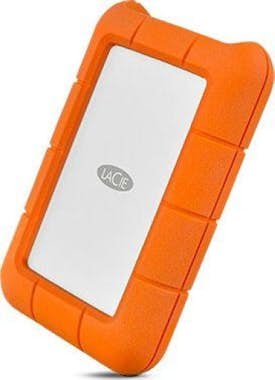 Lacie LaCie Rugged USB-C 1000GB Naranja, Plata disco dur