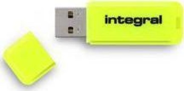 Integral 32GB Neon USB Flash Drive 32GB USB 2.0 Ca