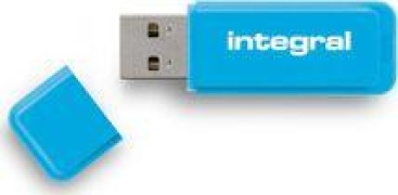 Usb Integral 8gb neon flash drive neos memoria de 8 azul pendrive 15357026 2.0