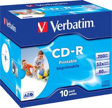 Verbatim Verbatim CD-R AZO Wide Inkjet Printable CD-R 700MB