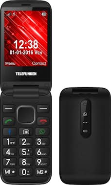 Telefunken Tm 360 negro cosi lcd wifi bluetooth ram 512 mb memoria interna 256 para personas mayores ttm00360be tm360 2.8 2g