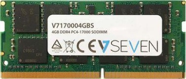 V7 4GB DDR4 PC4-17000 - 2133Mhz SO DIMM Notebook m