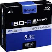 Intenso Intenso BD-R 25GB, 4x Speed - RECORDABLE 25GB