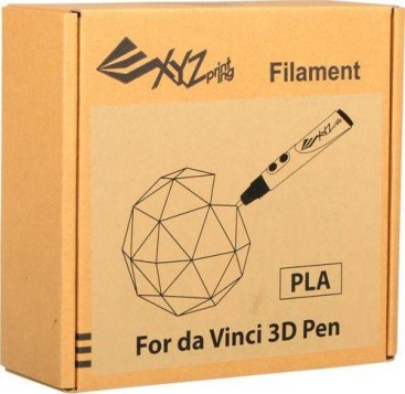 Xyzprinting Caja Filamento pla 1.75mm para 3d da vinci 2 pack 3 colores cada rfpldxtw00h del